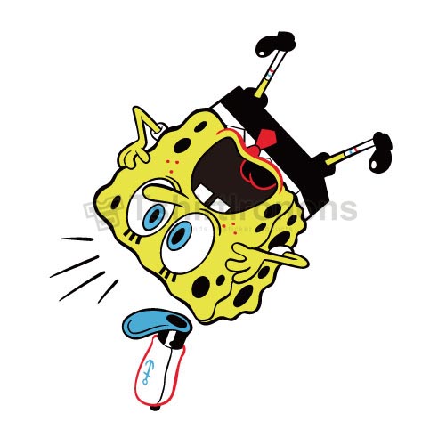 SpongeBob SquarePants T-shirts Iron On Transfers N4215 - Click Image to Close